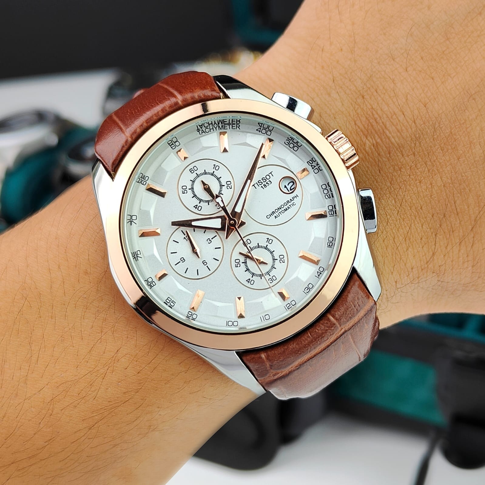 Tissot Heritage Chronograph Leather