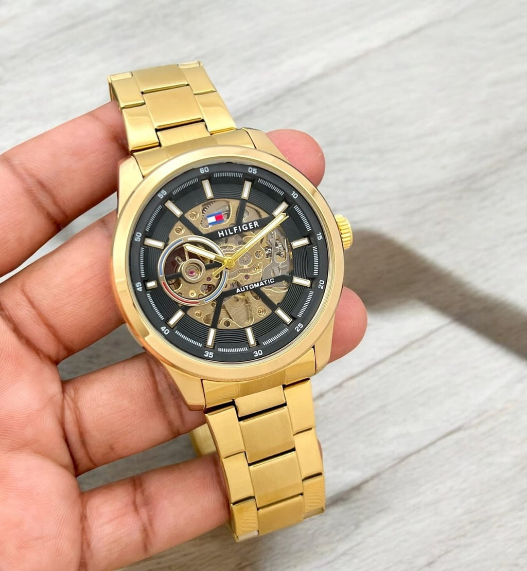 Tommy Hilfiger Automatic Skeleton Watch
