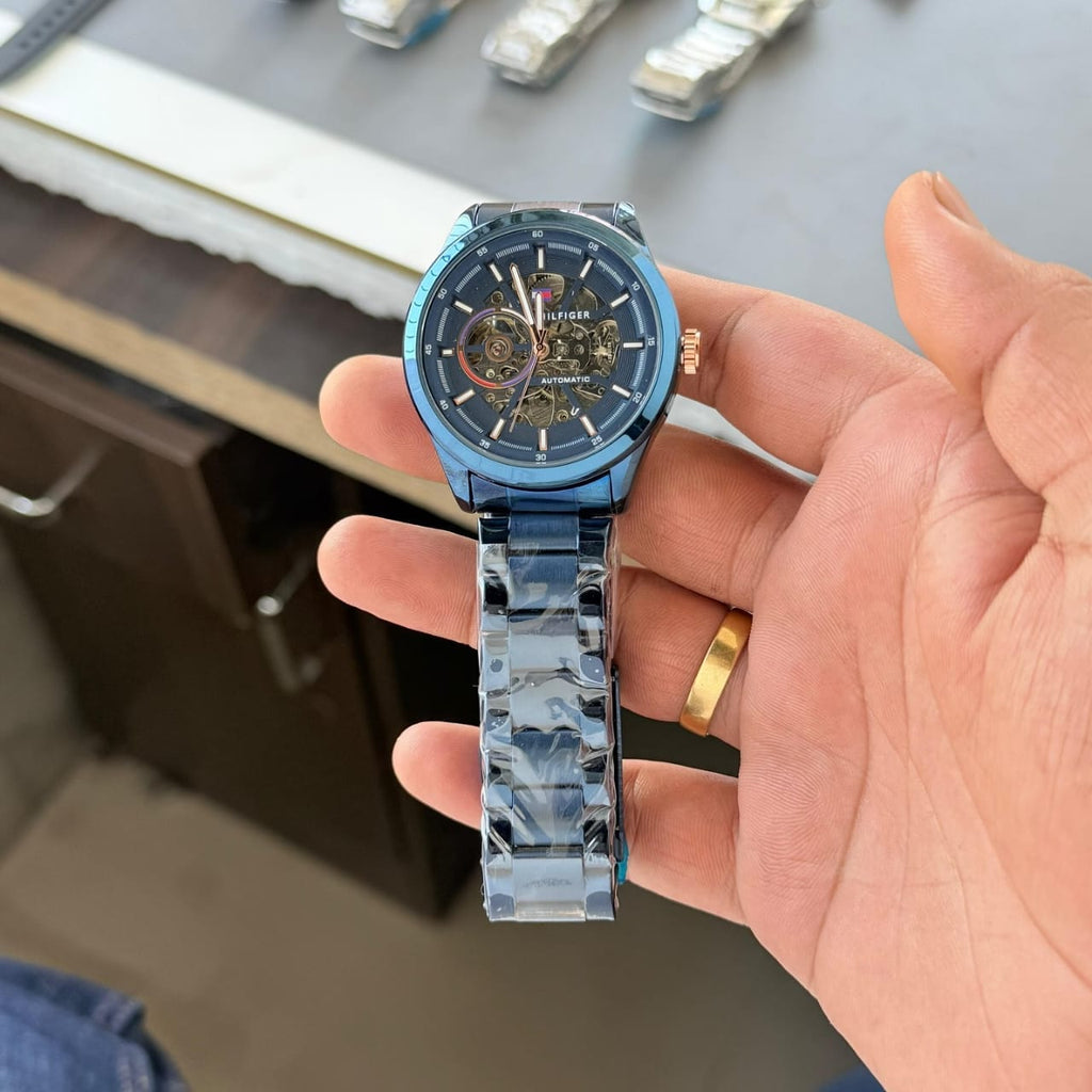 Tommy Hilfiger Automatic Skeleton Watch