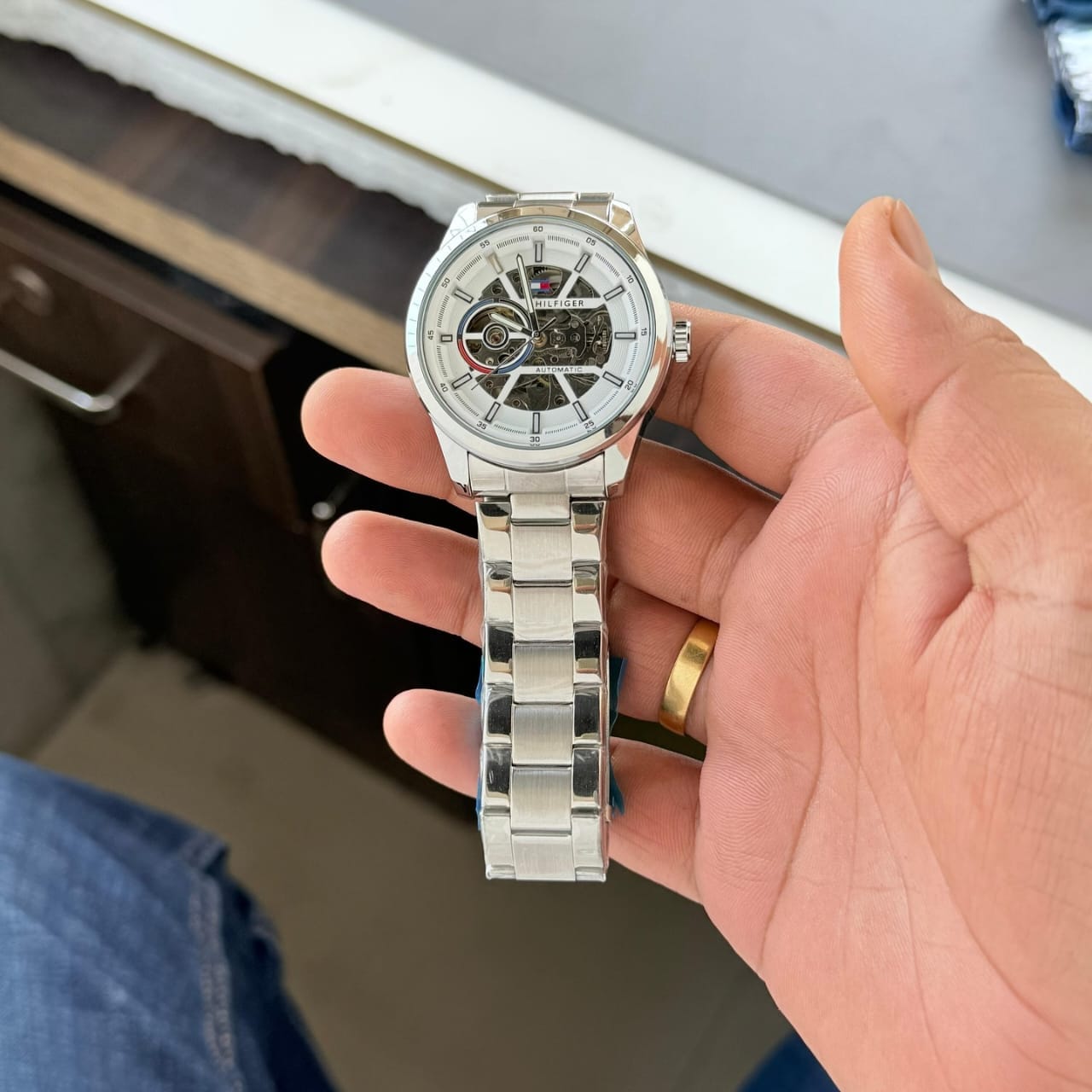 Tommy Hilfiger Automatic Skeleton Watch