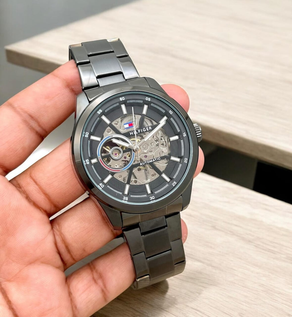 Tommy Hilfiger Automatic Skeleton Watch