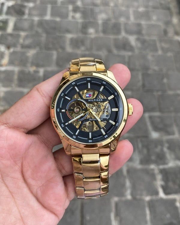 Tommy Hilfiger Automatic Skeleton Watch