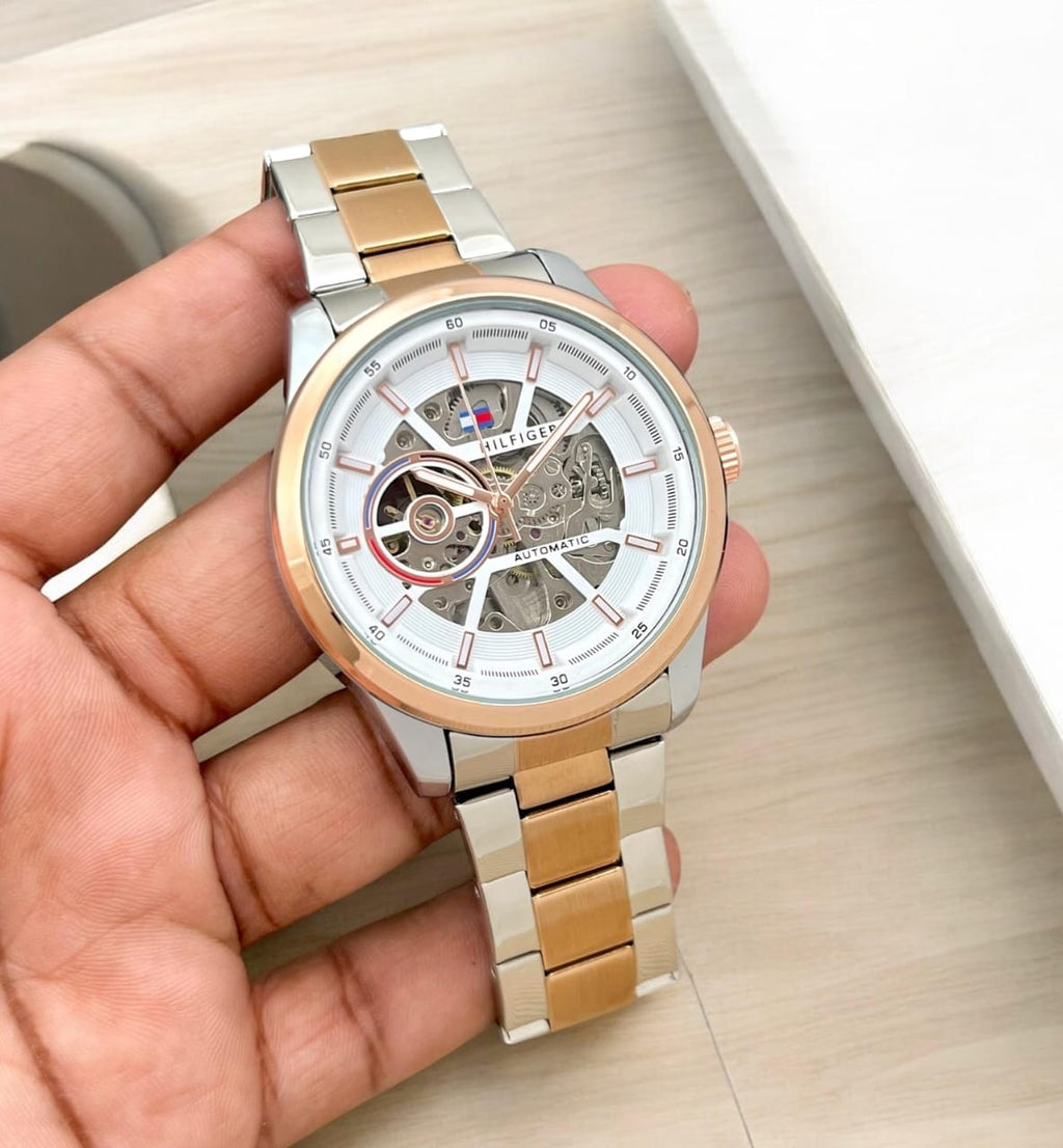 Tommy Hilfiger Automatic Skeleton Watch