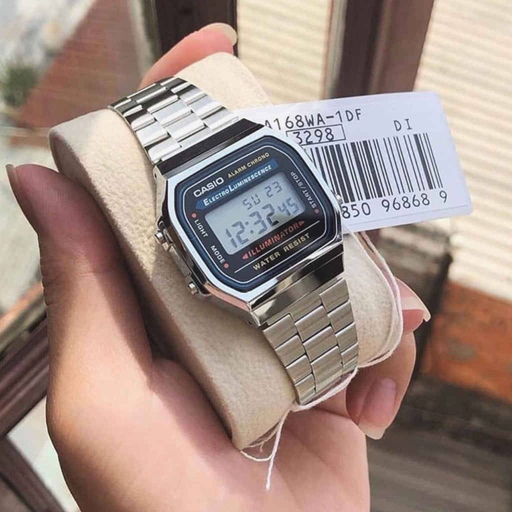 Casio Vintage Silver Digital Watch
