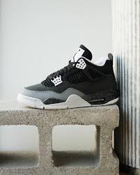 Air Jordan 4 Black Sneakers