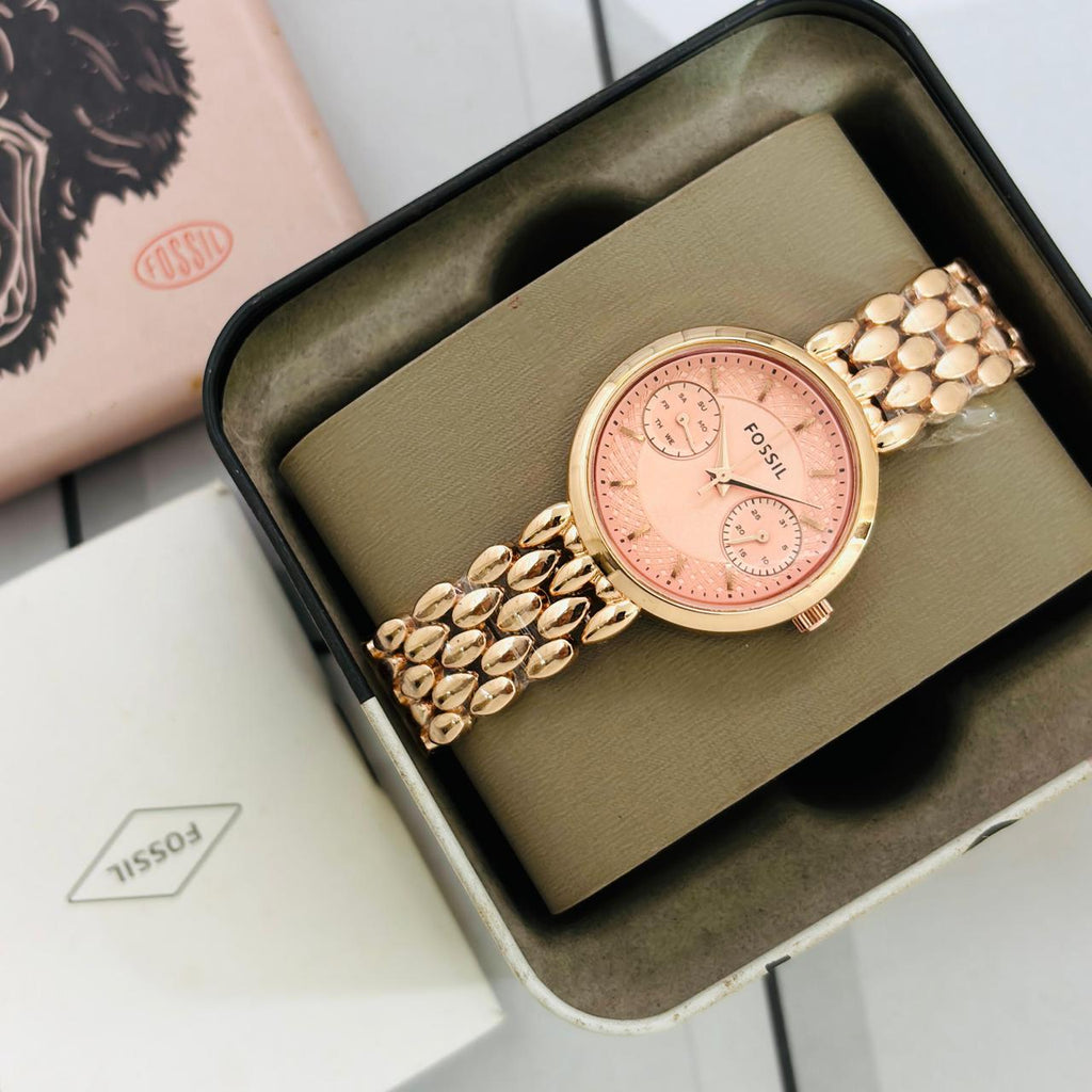 Fossil Womens Rose Gold